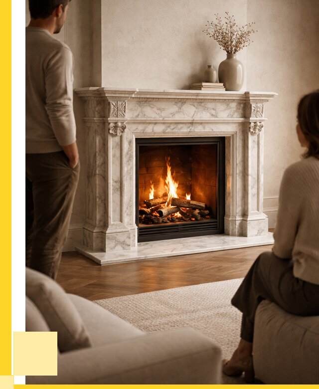 Мраморные камины под ключ в Норильске от 259625 р. | ЭриданНрл