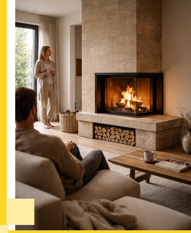 Угловые камины из кирпича установка в Норильске от 155775 р. ЭриданНрл