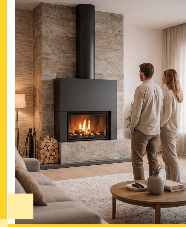 Закрытые камины под ключ в Норильске от 124620 р., ЭриданНрл