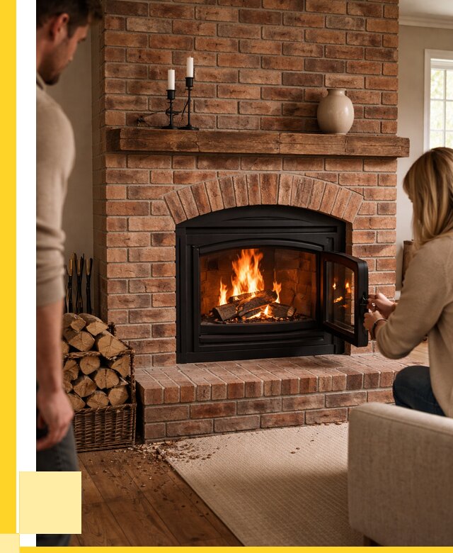 Кирпичные камины под ключ в Норильске от 155775 р. | ЭриданНрл