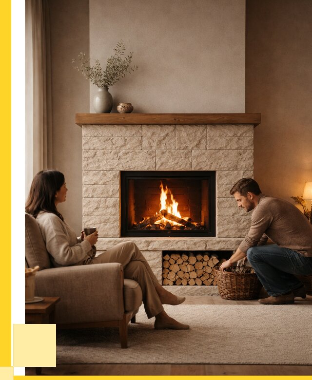 Камины для дома в Норильске под ключ от 155775 р. | ЭриданНрл