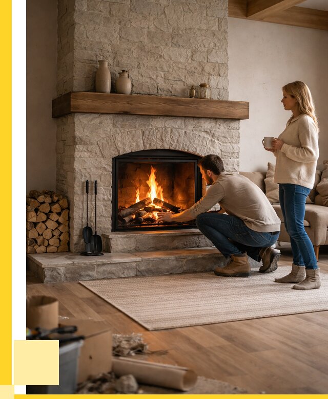 Камины для загородного дома в Норильске от 363475 р., ЭриданНрл