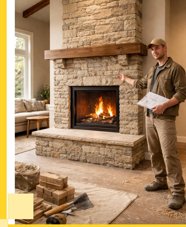 Камины под ключ в Норильске от 186930 р. | ЭриданНрл — установка