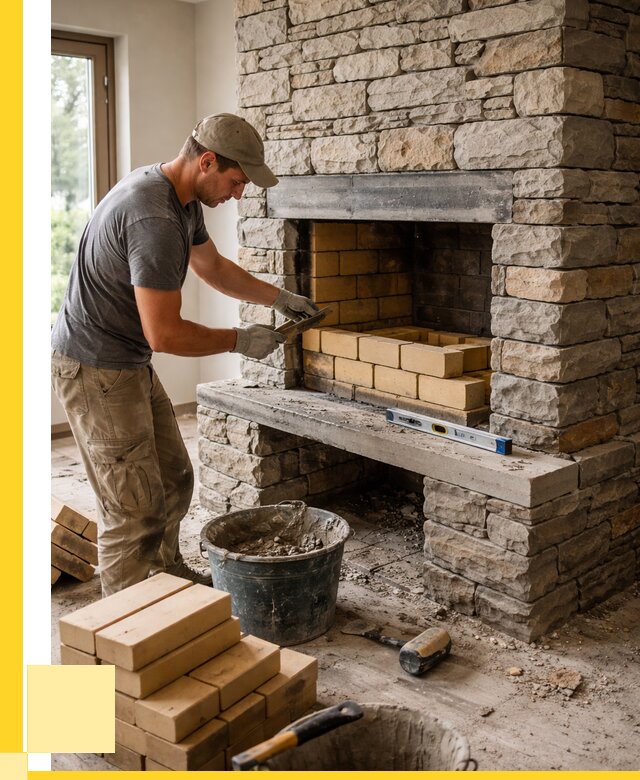 Кладка каминов и камина в Норильске от 25963 р. ЭриданНрл