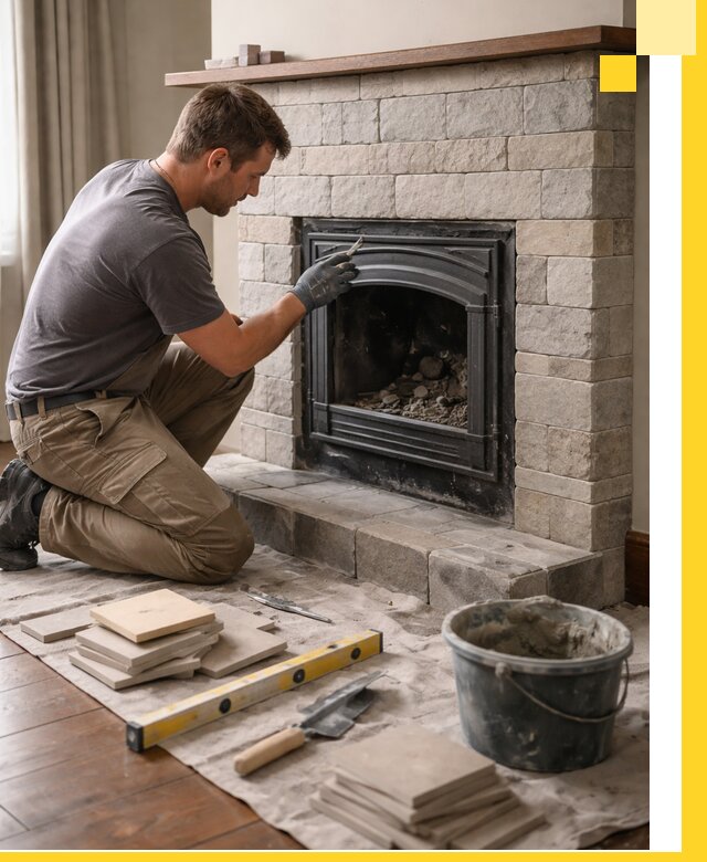 Профессиональный ремонт каминов в Норильске восстановление и сервис