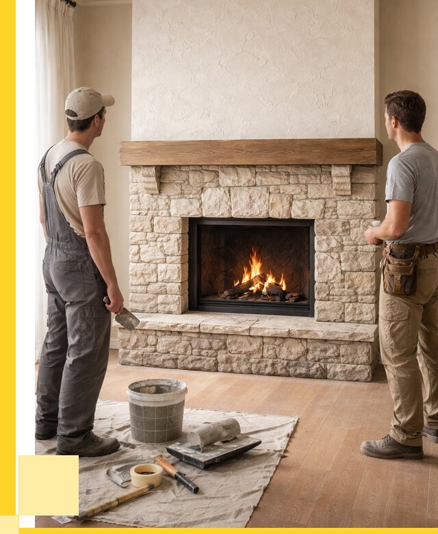 Отделка каминов в Норильске от 6750 р. под ключ | ЭриданНрл