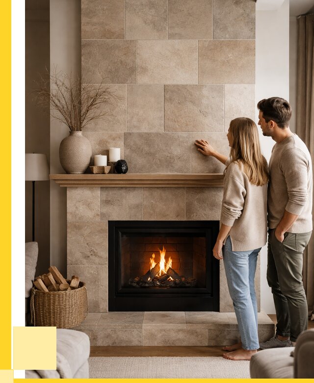 Облицовка каминов керамогранитом в Норильске от 4673 р. | ЭриданНрл