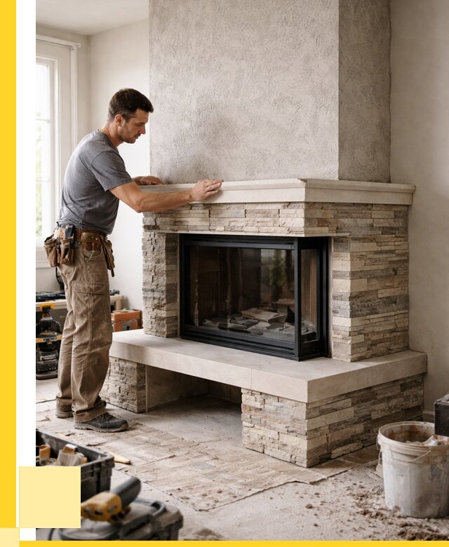 Изготовление каминов под ключ в Норильске от 155775 р. | ЭриданНрл