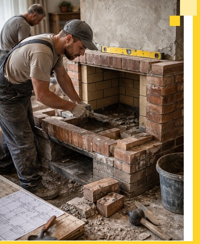 Изготовление и установка каминопечей под ключ в Норильске