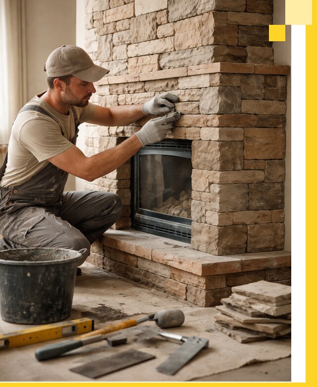 Проектирование и установка печей-каминов под ключ в Норильске