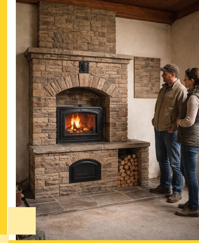 Кирпичная печь под ключ в Норильске от 155775 р. | ЭриданНрл