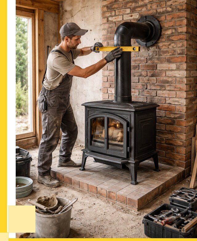 Монтаж печей установка банной печи в Норильске от 15578 р. | ЭриданНрл