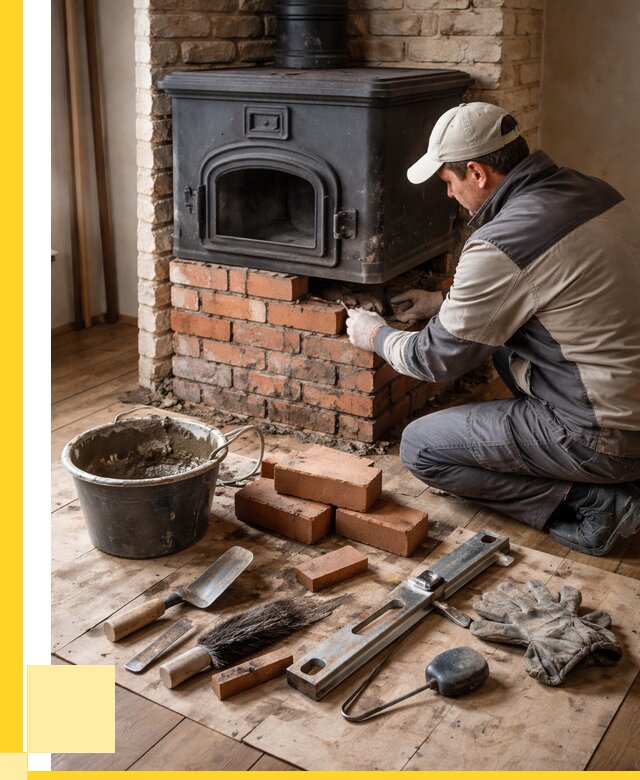 Ремонт печей в Норильске от 12462 р., услуги печника ЭриданНрл