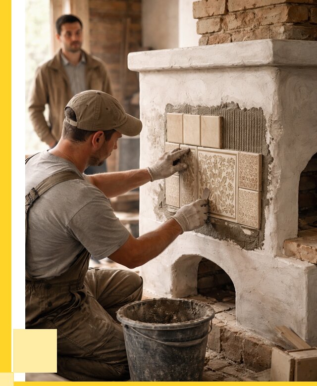 Отделка печей и банных печей в Норильске от 36348 р. | ЭриданНрл