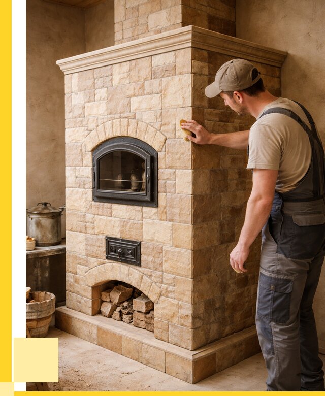 Облицовка печей в Норильске от 4673 р. под ключ | ЭриданНрл