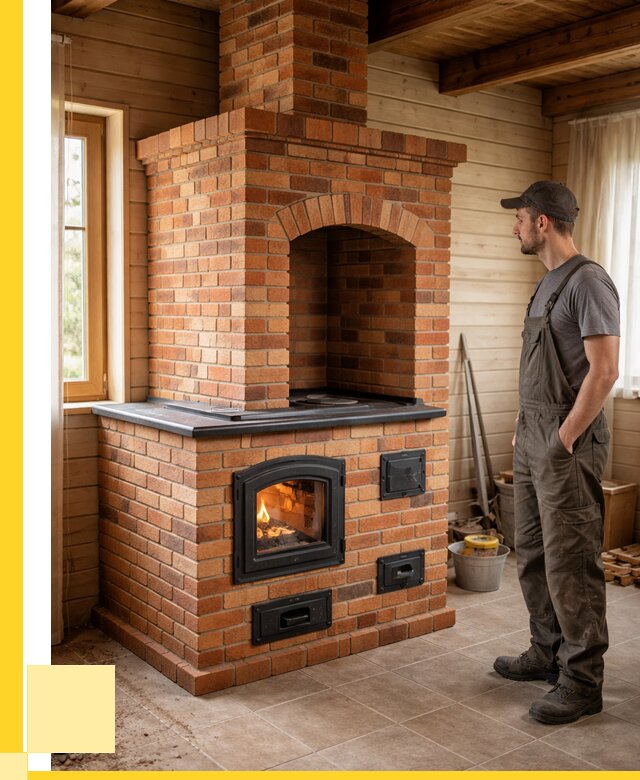 Кирпичные печи в Норильске: купить от 155775 р. | ЭриданНрл