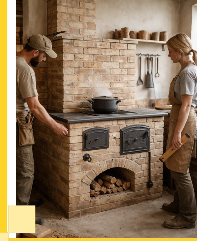 Варочно отопительные печи в Норильске от 93465 р. | ЭриданНрл