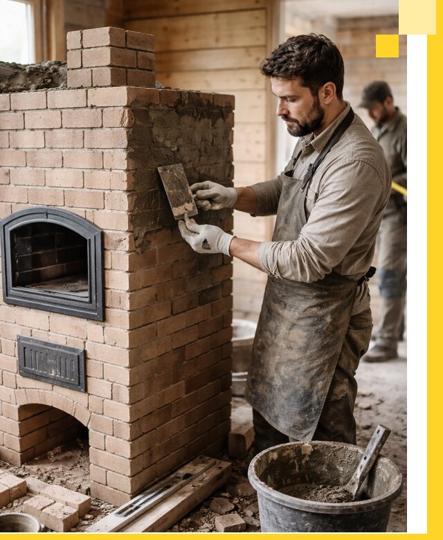 Изготовление и установка печей-шведок под ключ в Норильске