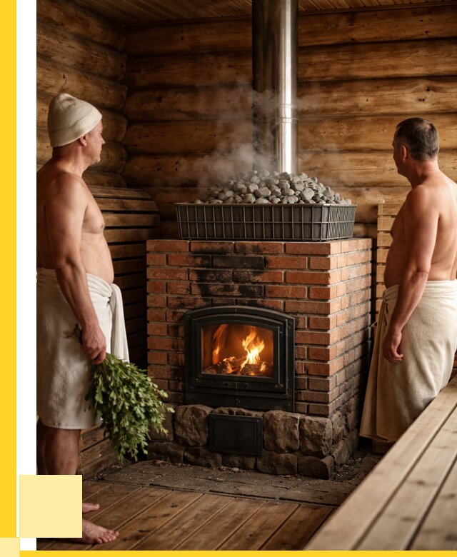 Печи для парной в Норильске под ключ от 67503 р. - ЭриданНрл