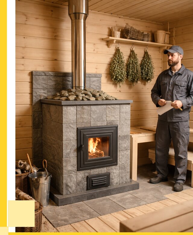 Печи для бани под ключ в Норильске от 124620 р. | ЭриданНрл