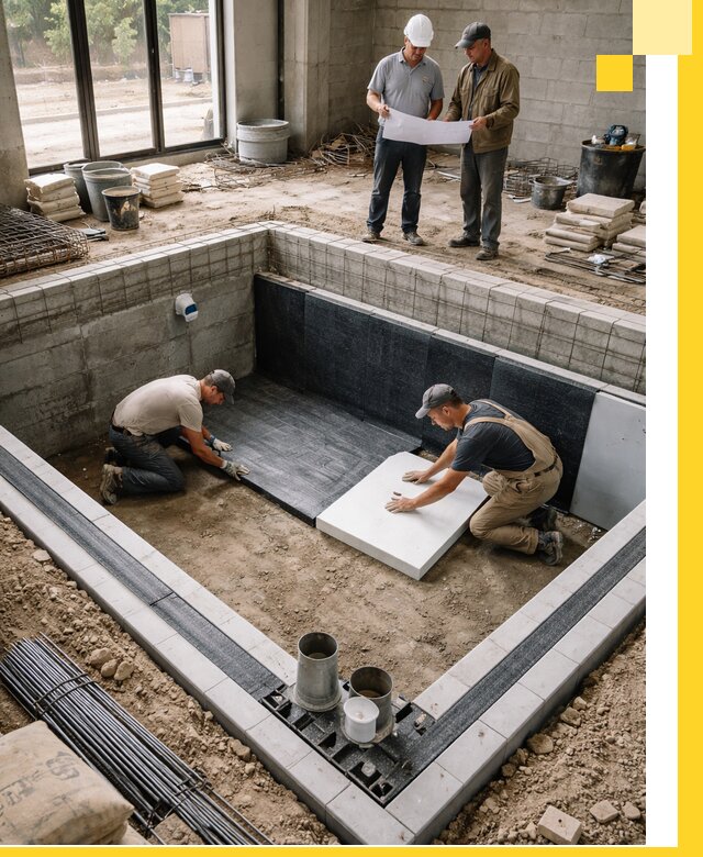 Проекты частных и общественных бассейнов под ключ в Норильске