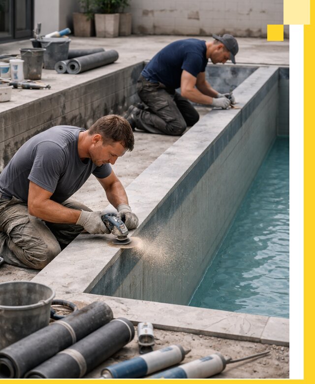 Профессиональный ремонт бассейнов под ключ в Норильске