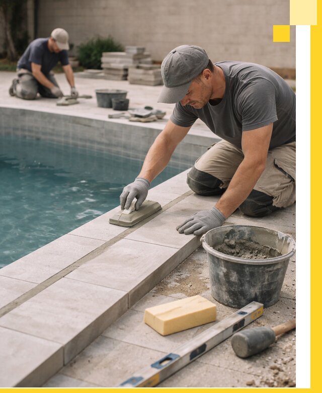 Отделка бассейнов в Норильске: декоративная отделка и гидроизоляция