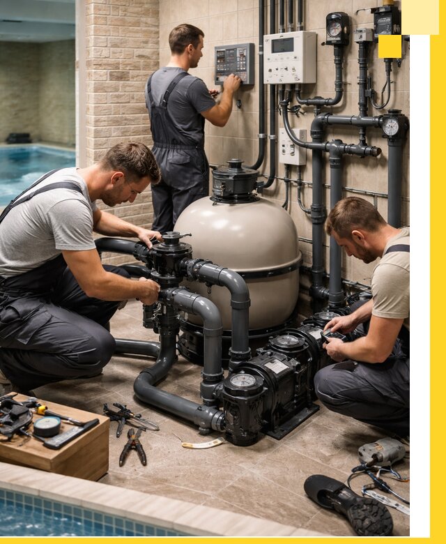 Комплексное оборудование для бассейнов под ключ в Норильске