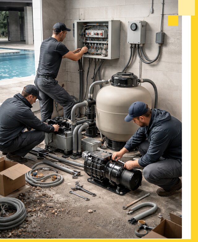 Профессиональный монтаж оборудования для бассейнов в Норильске