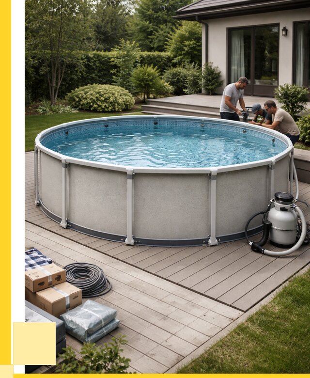 Купить каркасные бассейны в Норильске от 46733 р. | ЭриданНрл