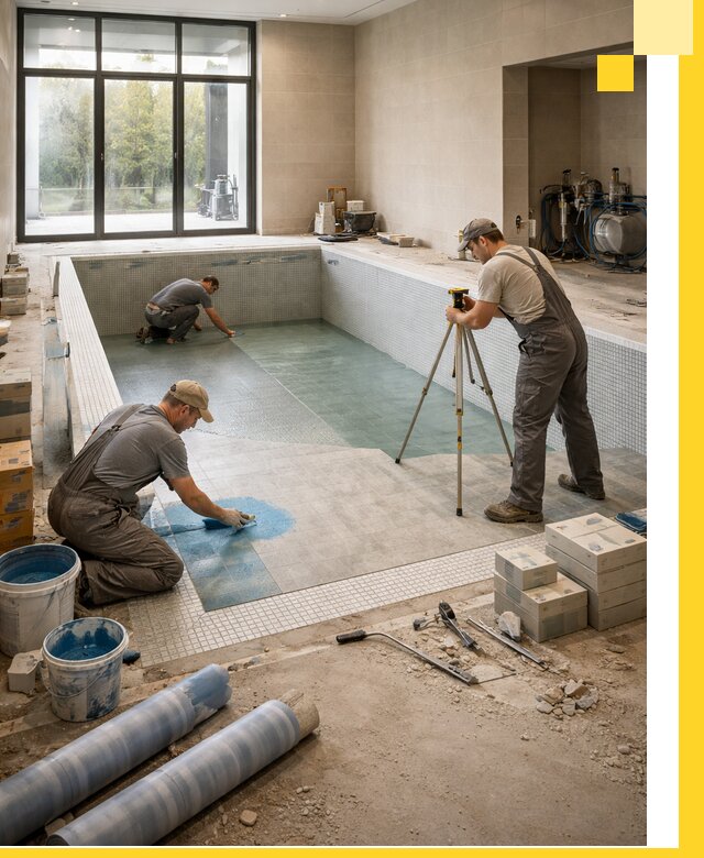 Проект и строительство закрытых бассейнов в Норильске под ключ