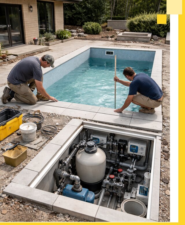 Строительство качественных домашних бассейнов под ключ в Норильске