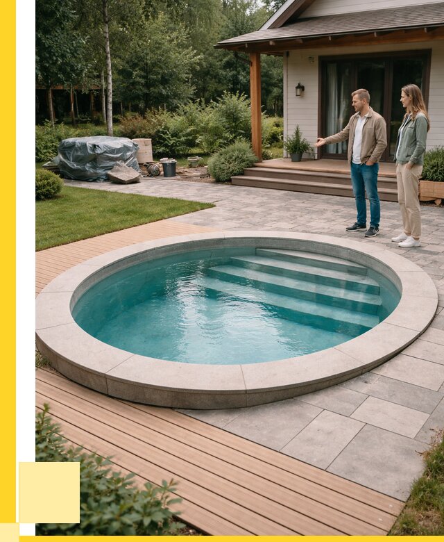 Бассейн на даче под ключ в Норильске от 207700 р., ЭриданНрл