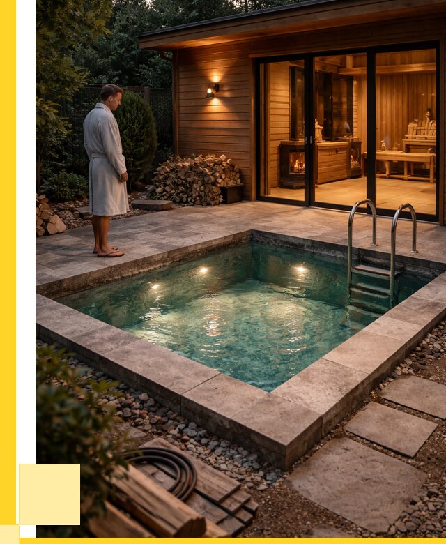 Бани с бассейном под ключ в Норильске от 98658 р. | ЭриданНрл