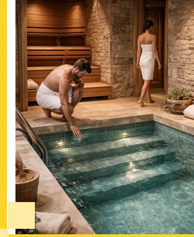 Сауна с бассейном под ключ в Норильске от 124620 р., ЭриданНрл