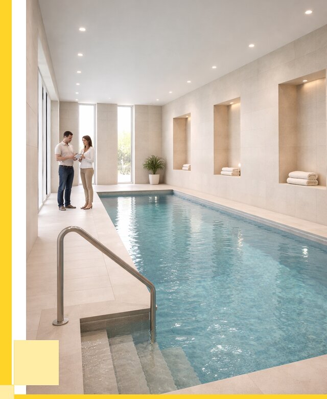 Бассейны в помещении под ключ в Норильске от 1557750 р. | ЭриданНрл