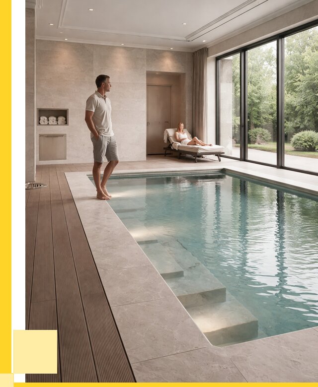 Бассейны в коттедже под ключ в Норильске от 1246200 р. | ЭриданНрл