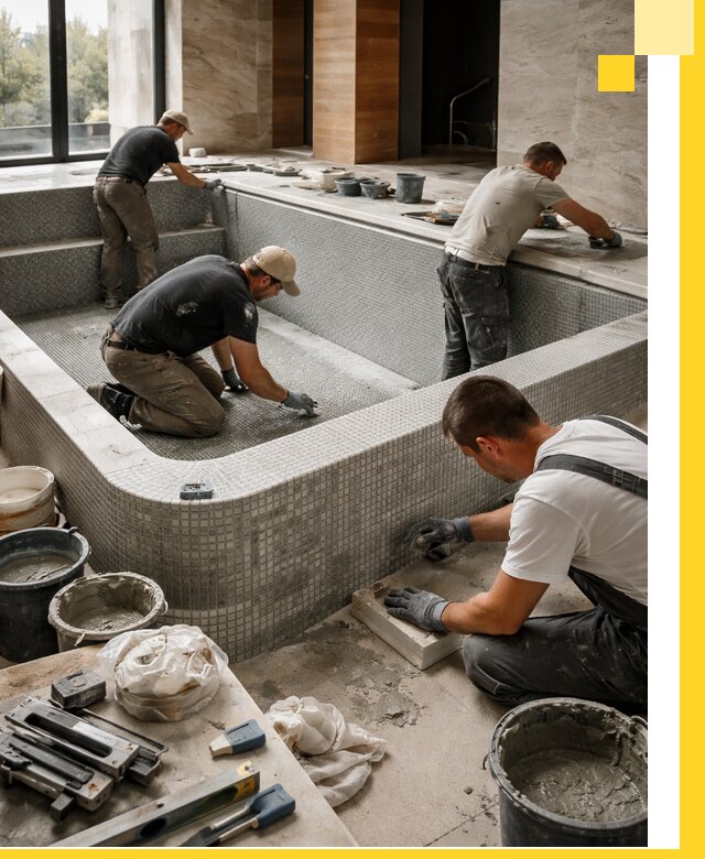 Строительство и установка СПА бассейнов под ключ в Норильске