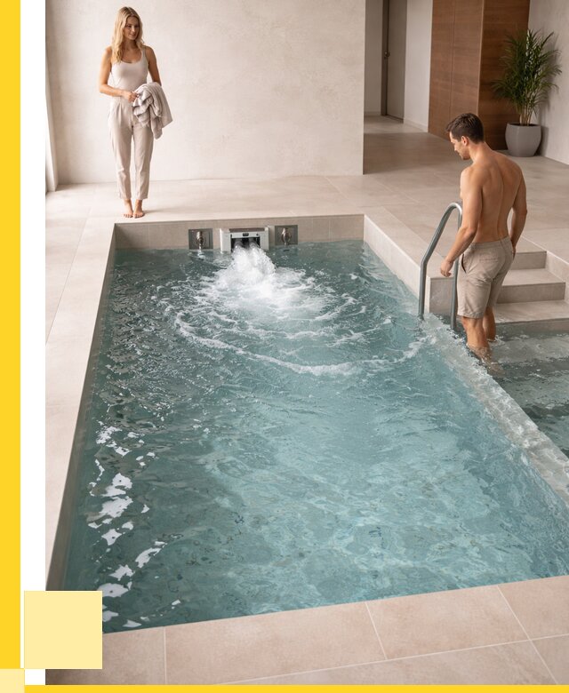 Бассейн с противотоком в Норильске от 259625 р. | ЭриданНрл