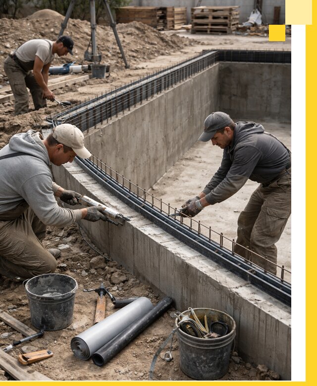 Качественный монтаж чаши бассейна в Норильске под ключ с гарантией