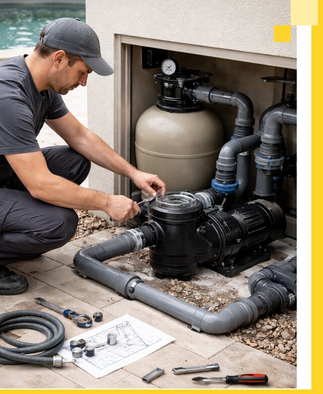 Поставка, монтаж и сервис насосов для бассейнов в Норильске