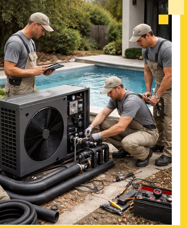 Проектирование и установка тепловых насосов для бассейнов в Норильске