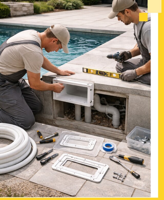 Поставка и установка скиммеров для бассейнов в Норильске