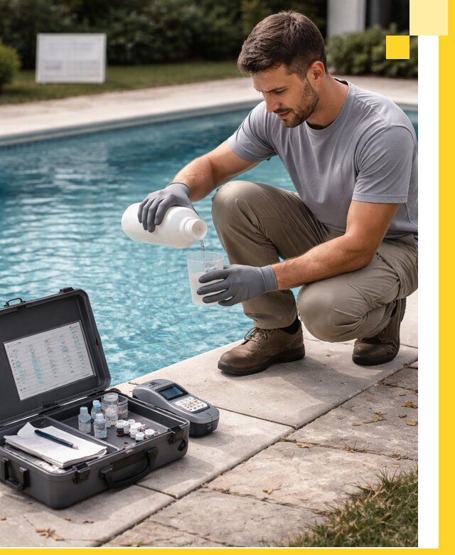 Профессиональная дезинфекция воды в бассейне в Норильске