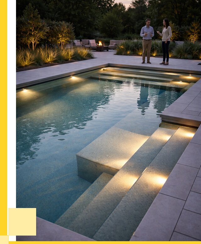 Освещение бассейнов в Норильске под ключ от 25963 р. | ЭриданНрл