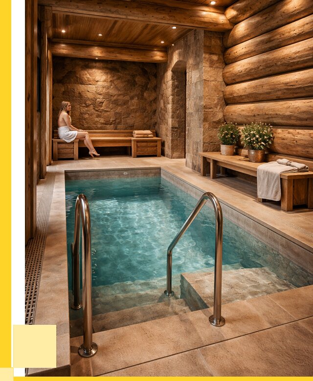 Аренда бани с бассейном в Норильске от 1557750 р. | ЭриданНрл