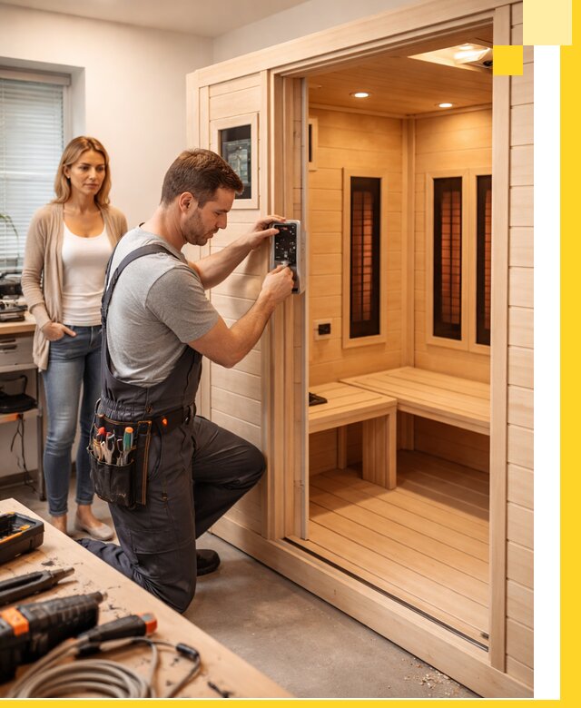 Инфракрасные сауны под ключ в Норильске продажа и установка