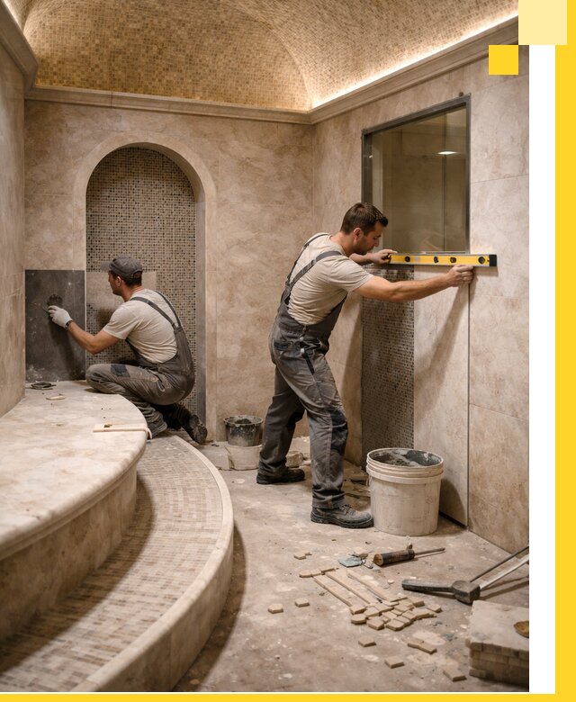 Проектирование и строительство саун с хамамом под ключ в Норильске