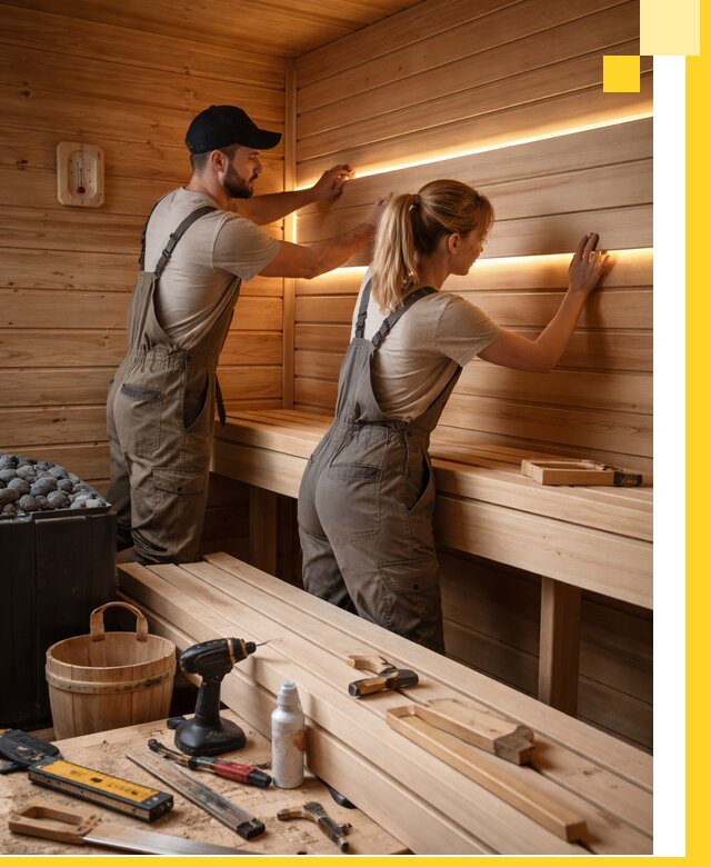 Дизайн саун и бань под ключ с индивидуальным проектом в Норильске