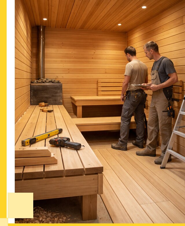 Отделка бань и саун в Норильске по цене от 4673 р. | ЭриданНрл